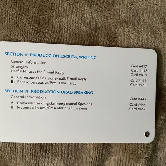 Barron’s  flash card for Spanish АР - Picture 9 of 9